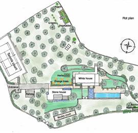 5 bedroom luxury villa with infinity pool, sea views and tennis court near Chania, sleeps 10